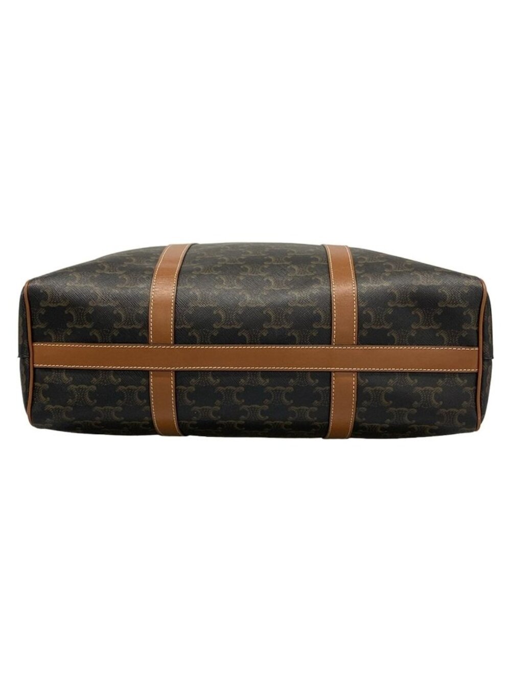 Celine Boston Bag Black Brown Leather - Picture 5 of 15